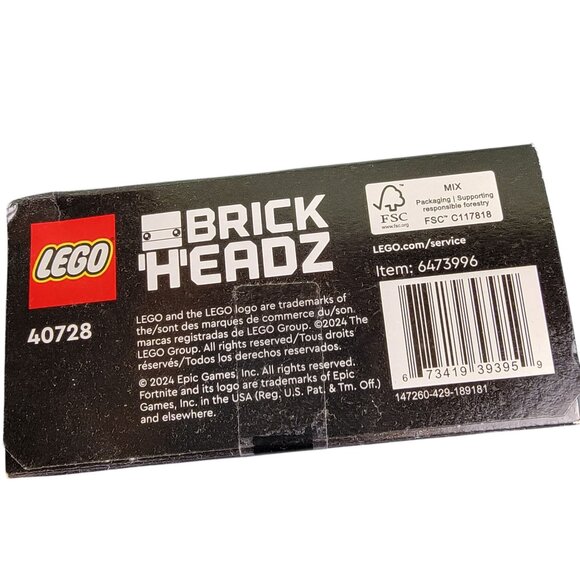 Lego Fortnite Brite Bomber 40728 Brick Headz Pink Building Set Toy New In Box - Picture 4 of 9